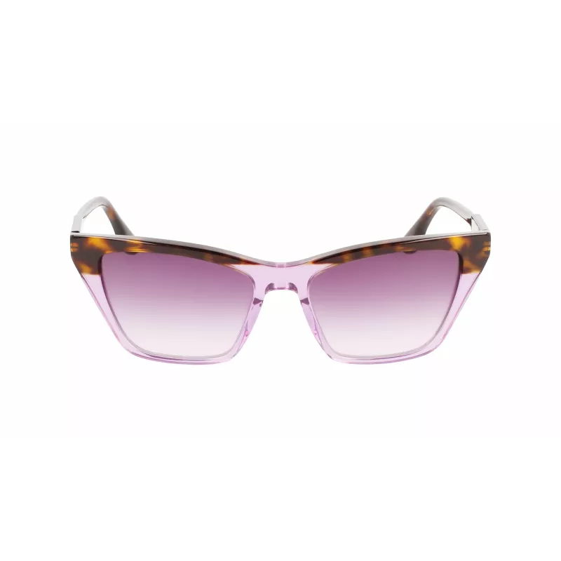 Victoria Beckham VB638S-223 dámske slnečné okuliare Havana hnedý gradient