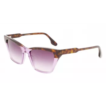 Victoria Beckham VB638S-223 dámske slnečné okuliare Havana hnedý gradient