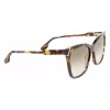 Victoria Beckham VB640S-418 motýlikové slnečné okuliare, modrý gradient