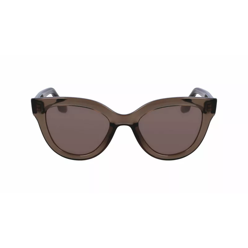 Victoria Beckham VB649S-303 dámske cat-eye slnečné okuliare Havana hnedý gradient 52mm
