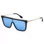 Victoria Beckham VB650S5319003 dámske hranaté acetátové slnečné okuliare, čierna/sivá, 53/19/140 mm