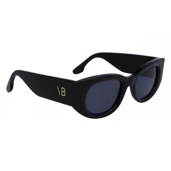 Victoria Beckham VB654S5022001 dámske slnečné okuliare - čierny rám, sivé sklá, 50 mm