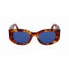 Victoria Beckham VB654S5022222 dámske hranaté slnečné okuliare čierna/sivá 50 mm