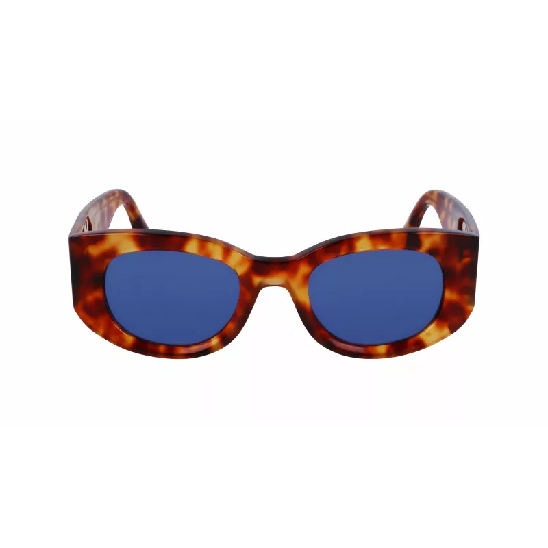 Victoria Beckham VB654S5022222 dámske hranaté slnečné okuliare čierna/sivá 50 mm