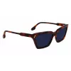 Victoria Beckham VB661S-215 dámske hranaté acetátové slnečné okuliare Havana hnedý gradient 57mm