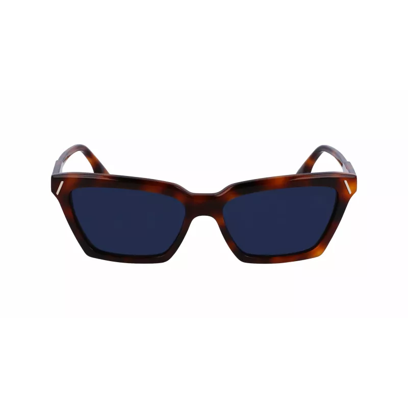 Victoria Beckham VB661S-215 dámske hranaté acetátové slnečné okuliare Havana hnedý gradient 57mm