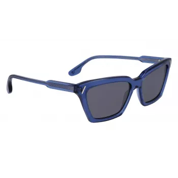 Victoria Beckham VB661S5716414 dámske slnečné okuliare - havannový acetátový rám, hnedé gradientné sklá, 57 mm
