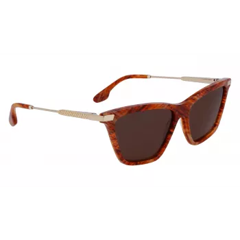 Victoria Beckham VB663S-238 dámske slnečné okuliare Havana hnedý gradient 57mm