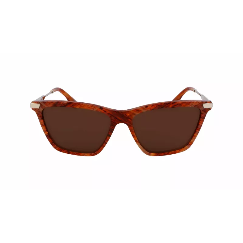 Victoria Beckham VB663S-238 dámske slnečné okuliare Havana hnedý gradient 57mm