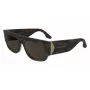 Victoria Beckham VB666S5516321 dámske nadrozmerné hranaté slnečné okuliare Havana hnedý gradient 55 mm
