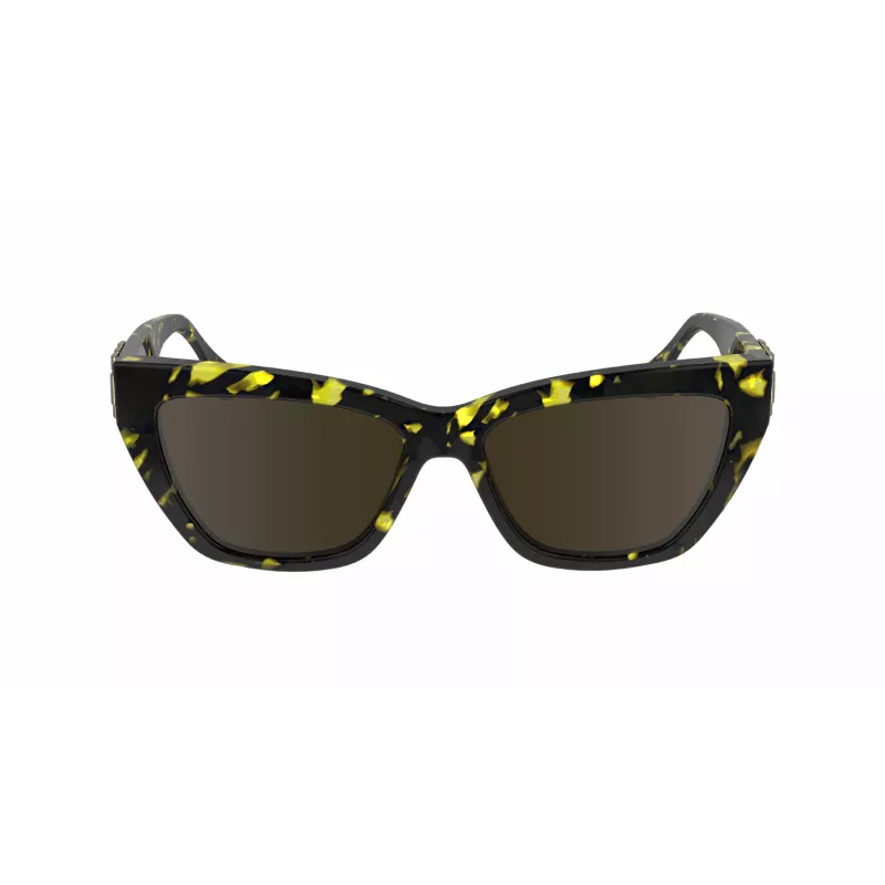 Victoria Beckham VB668S5516012 dámske hranaté slnečné okuliare čierny acetát sivé šošovky 55/16/145 mm