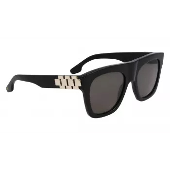 Victoria Beckham VB675S5220001 dámske slnečné okuliare - čierny acetátový rám, sivé polykarbonátové šošovky, 52 mm
