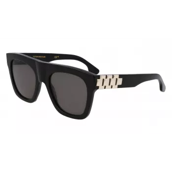 Victoria Beckham VB675S5220001 dámske slnečné okuliare - čierny acetátový rám, sivé polykarbonátové šošovky, 52 mm