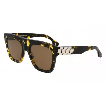 Victoria Beckham VB675S5220012 dámske slnečné okuliare, čierny acetátový rám, tmavosivé polykarbonátové sklá, 52 mm