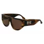 Victoria Beckham VB676S dámske slnečné okuliare - havannovo-hnedý acetátový rám s hnedými gradientovými sklami - 55/14/145 mm