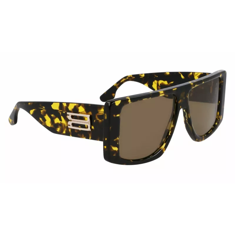 Victoria Beckham VB678S5713012 dámske slnečné okuliare - čierny rám, tmavosivé gradientové šošovky - 57/13/145 mm