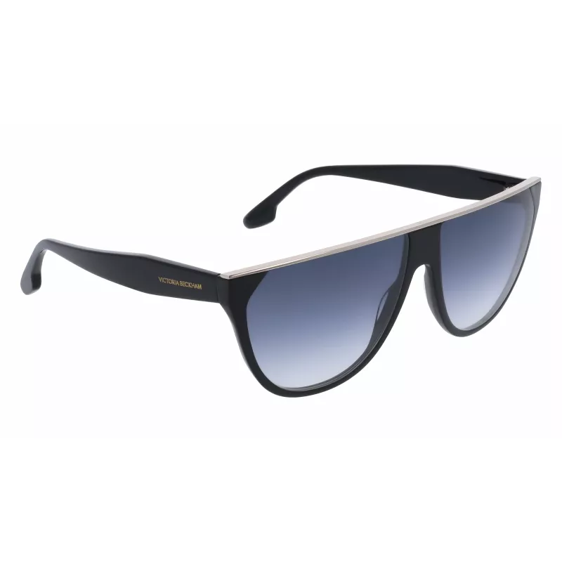 Victoria Beckham VB682S slnečné okuliare dámske čierny acetát sivé šošovky 61 mm