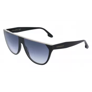 Victoria Beckham VB682S slnečné okuliare dámske čierny acetát sivé šošovky 61 mm