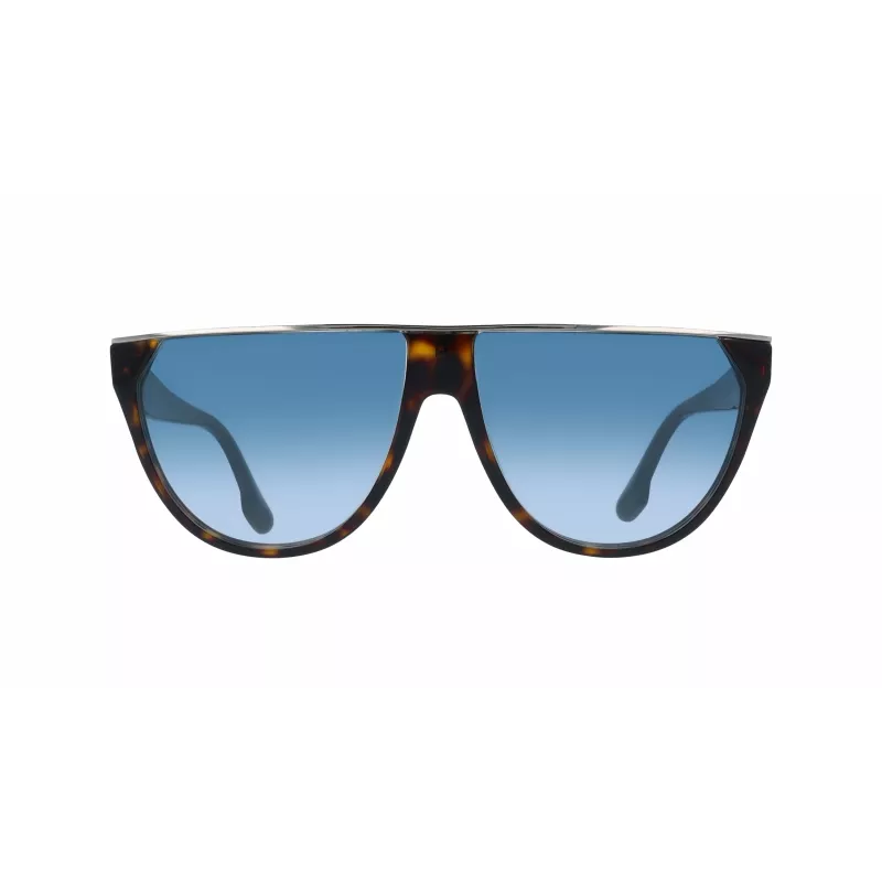 Victoria Beckham VB682S6113234 dámske nadrozmerné hranaté slnečné okuliare Havana hnedé gradientové