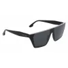 Victoria Beckham VB683S5812001 dámske slnečné okuliare - čierny acetátový rám, sivé sklá, 58 mm