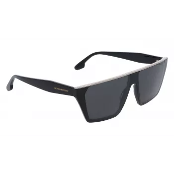 Victoria Beckham VB683S5812001 dámske slnečné okuliare - čierny acetátový rám, sivé sklá, 58 mm
