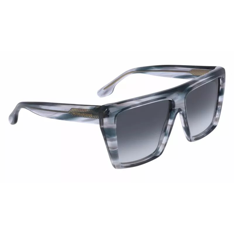 Victoria Beckham VB686S5615035 dámske slnečné okuliare Havana hnedý gradient hranaté acetát 56/15/145 mm
