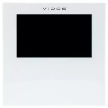 VIDOS 2IP M201W video vrátnikový monitor, 7 palcový TFT-LCD, Wi-Fi, PoE, biely