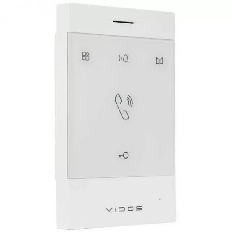 VIDOS U19 hlasitý domáci telefón handsfree - biely