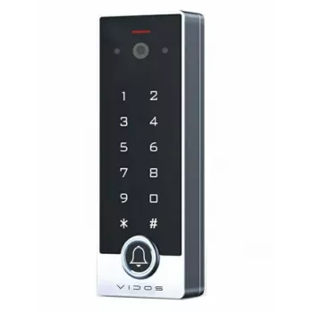 VIDOS ZW49-X prístupový kontrolný zámok s videovrátnikom, klávesnicou a RFID čítačkou, IP65