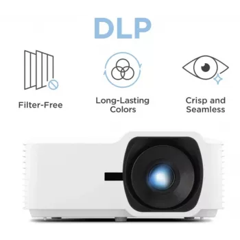 ViewSonic LSD400W laserový projektor WXGA 4000 ANSI lumenov krátka projekčná vzdialenosť