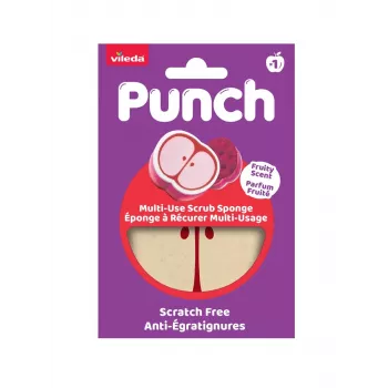 Vileda Punch univerzálna špongia – jablko, 1 kus