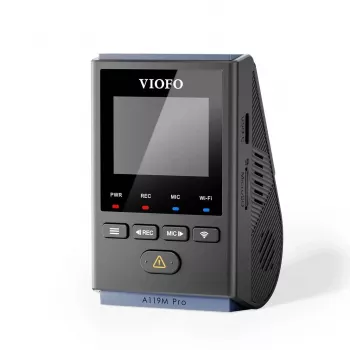 VIOFO A119M Pro 2K QHD autokamera so Sony STARVIS 2 IMX675, integrovanou GPS & Wi-Fi, superkondenzátorom, 140° zorným poľom, 1,5