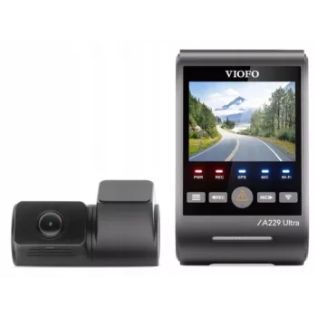 VIOFO A229 ULTRA 2CH-G GPS dvojkanálová palubná kamera 4K predná & 2K zadná