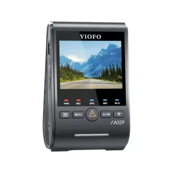 VIOFO A329S 1CH GPS 4K UHD palubná kamera so Sony STARVIS 2 IMX678, integrovanou GPS, Wi-Fi, parkovacím režimom, 2,4-palcovým LCD, superkondenzátorom, až do 512 GB