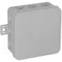 VIPLAST V7 klik nadomietková zásuvka, prázdna, 12 káblových vstupov, sivá, IP54, 100x100x41 mm