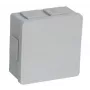 VIPLAST VP-02 Povrchové puzdro, 6 káblových vstupov, IP55, sivá, 86x86x40mm