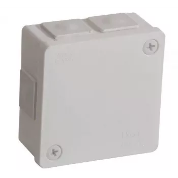 VIPLAST VP-22 Povrchová odbočná krabica 6 vstupov IP55 biela 86x86x40mm