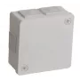 VIPLAST VP-22 Povrchová odbočná krabica 6 vstupov IP55 biela 86x86x40mm
