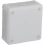 VIPLAST VP-41 povrchová odbočná krabica, prázdna, 12 káblových vstupov, biela, IP55, 98x98x42 mm