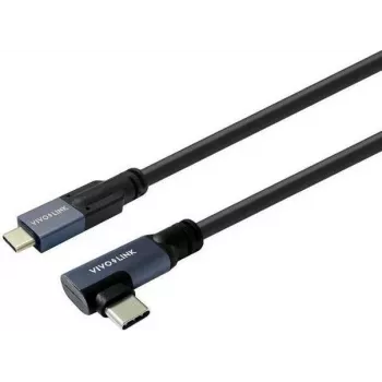 Vivolink PROUSBCMM10A USB-C na USB-C uhlový kábel 1m 10Gbps 100W 4K