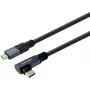 Vivolink PROUSBCMM10A USB-C na USB-C uhlový kábel 1m 10Gbps 100W 4K