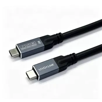 VIVOLINK Kábel USB-C na USB-C 0,5 m, Enterprise-Tested (PROUSB4MM0.5)
