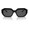 VOGUE VO5554S-W4487 dámske cat eye slnečné okuliare čierna/sivá 54 mm