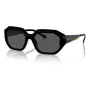 VOGUE VO5554S-W4487 dámske cat eye slnečné okuliare čierna/sivá 54 mm
