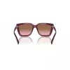 VOGUE VO5575SB29891 dámske obdĺžnikové slnečné okuliare Havana hnedý gradient 55 mm