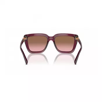 VOGUE VO5575SB29891 dámske obdĺžnikové slnečné okuliare Havana hnedý gradient 55 mm
