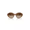 VOGUE VO5576SB15081 dámske slnečné okuliare cat-eye Havana hnedé gradient