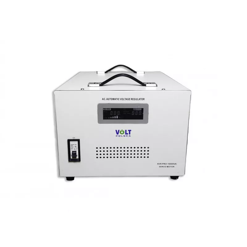Volt Polska AVR Pro 10000VA servo stabilizátor napätia 3 %