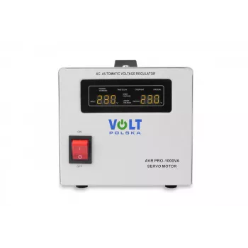 Volt Polska AVR Pro 1000VA servo stabilizátor napätia s presnosťou 3%