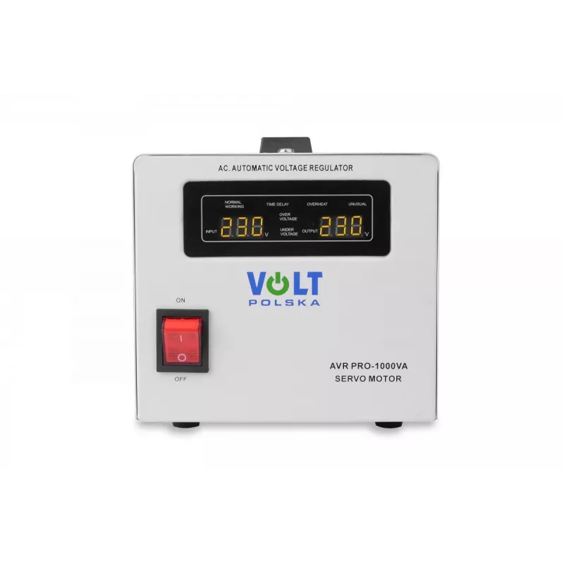 Volt Polska AVR Pro 1000VA servo stabilizátor napätia s presnosťou 3%